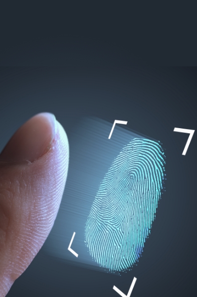 Biometric Verification of cardholders with fingerprints